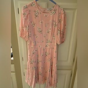 & Other Stories soft pink mini dress. NWT. Size 4.
